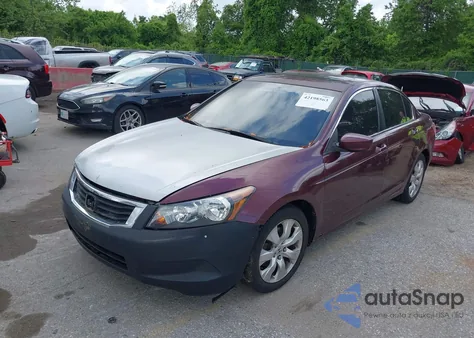 2009 Honda Accord 2.4 Ex-L from USA, damaged, VIN 1HGCP26849A163695